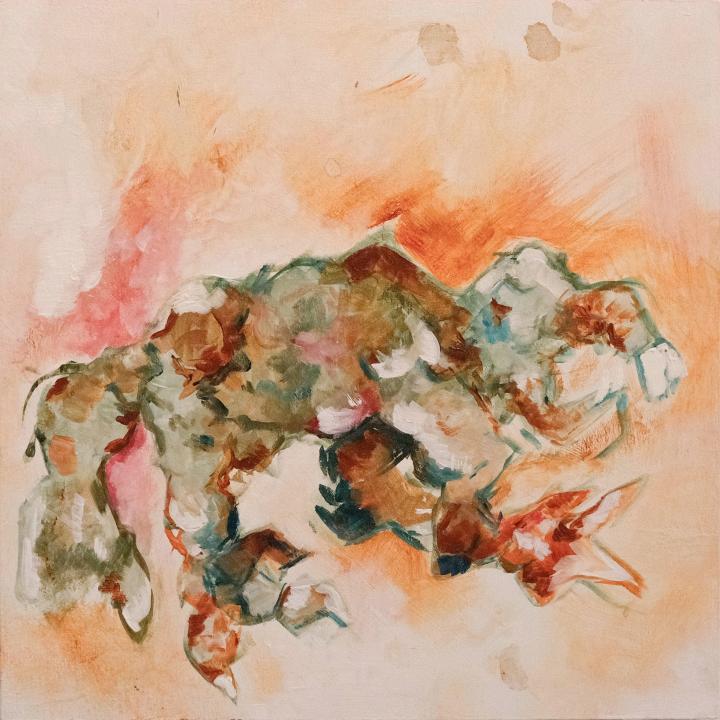 Painting by Rita Carreira, 2024 Residency participant